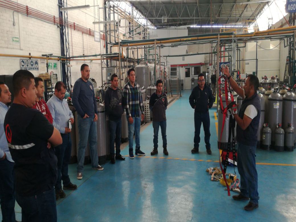 Trabajador en alturas